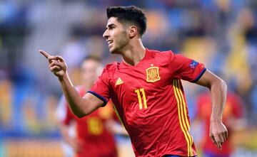 Asensio grabbed a hat-trick in Gdynia.