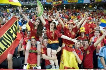 Eurocopa 2012. Cuartos de final. España-Francia. La Selección ganó a los 'Bleus' 2-0, ambos goles de Xabi Alonso.