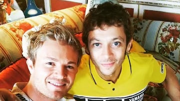 Rosberg avisa a Rossi: "Retirarse da tanto miedo como el infierno"