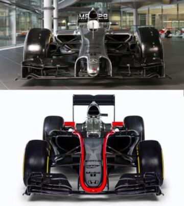 Diferencias entre el McLaren MP4-29 y el nuevo MP4-30.