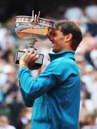 Rafael Nadal: effort and concentration