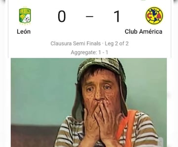 Los memes de la eliminación de América ante León