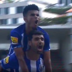 Luis Díaz y otro gol con Porto: Nunca da un balón por perdido
