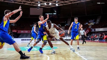 Usman Garuba, MVP del torneo j¨²nior de la Euroliga.