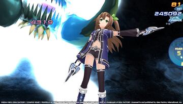 Captura de pantalla - Superdimension Neptune VS Sega Hard Girls (PSV)