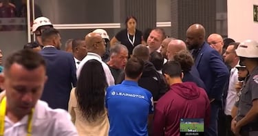 El Corinthians-Palmeiras acaba con una denuncia por agresión