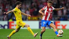 New setback for Atlético Madrid's Marcos Llorente