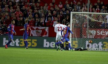 1-1. Messi anotó el gol del empate.