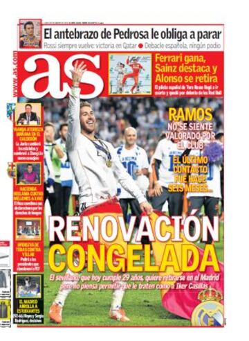 Las portadas de AS de marzo