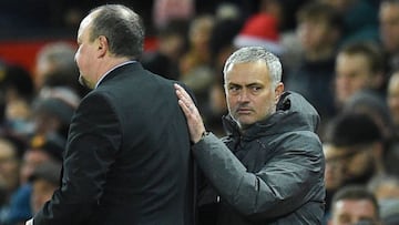 Jose Mourinho y Rafael Benitez.