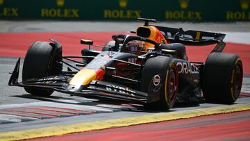 Max Verstappen, en el GP de Austria.