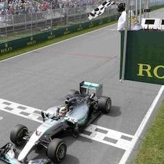 Lewis Hamilton es el rey en activo de la pista de Montreal