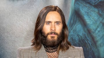 21 March 2022, Berlin: Actor Jared Leto comes to the event screening of the film "Morbius". The film will be released in theaters on March 31, 2022. Photo: Monika Skolimowska/dpa-Zentralbild/dpa (Photo by Monika Skolimowska/picture alliance via Getty Images)