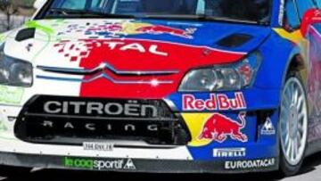 <b>NUEVAS ENERGÍAS. </b>Dani Sordo probó el Citröen híbrido.