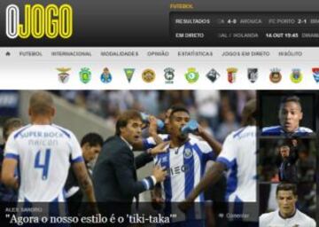 Portadas de la prensa extranjera