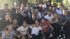 Asado Monumental: el plantel de River compartió un distendido almuerzo