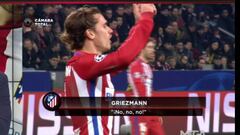 Griezmann a Gameiro: "Hoy te toca a ti dar una asistencia..."