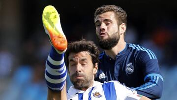 Xabi Prieto y Nacho. 