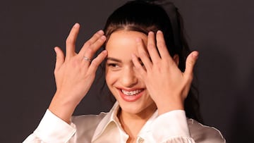 NEW YORK, NEW YORK - DECEMBER 14: Rosalia attends the 2021 MoMA Film Benefit presented by Chanel at The Museum of Modern Art on December 14, 2021 in New York City. (Photo by Taylor Hill/WireImage)
