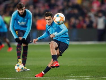 Barça: Coutinho has not found the net for over four months