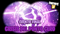 Fortnite Temporada 6: evento final Crisis del Punto Cero; fecha y horario