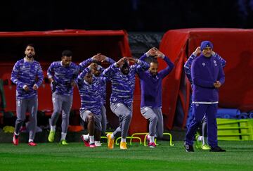 Entrenamiento de Al Hilal.