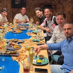 Ramos hace pública la foto de la cena con Mbappe