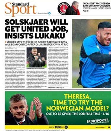 Solskjaer could take legal action against Paddy Power