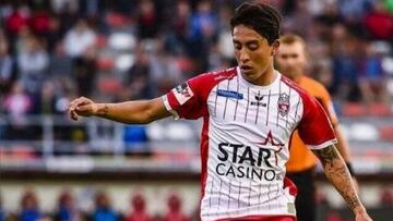 Omar Govea participó en la derrota del Mouscron