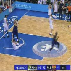 Pierre Oriola 'embistió' a Doncic y la final acabó con tangana