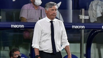 Carlo Ancelotti, entrenador del Real Madrid.