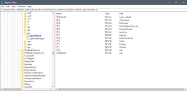 Cómo eliminar la opción Abrir con en Windows 10