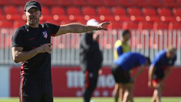 Entrenamiento Atlético de Madrid.