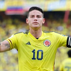 James Rodríguez, la figura de Colombia ante Uruguay