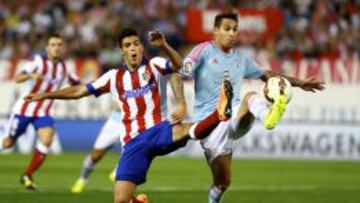 Ra&uacute;l Jim&eacute;nez en el partido contra el Celta de Vigo