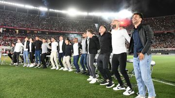 Así fue la fiesta de River y Gallardo en el Monumental