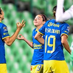 América vence a Santos Laguna en la Jornada 4 del Clausura 2024 Femenil