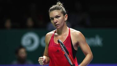 Halep, a la final con un vestido chino comprado en Internet