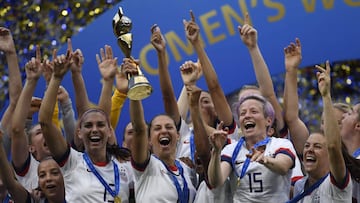 The USWNT won the 2019 Women's World Cup in France.