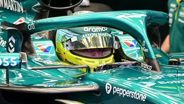 Fernando Alonso (Aston Martin AMR25). Yeda, Arabia Saudí. F1 2025.