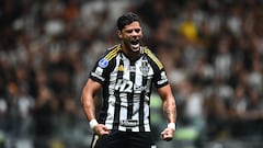 Increíble toma de la obra de arte de gol de Hulk en el Brasileirao