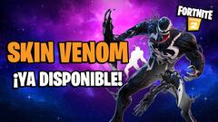 Fortnite: skin Venom ya disponible; precio y contenidos