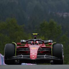 Sainz lidera y la parrilla da un vuelco en Bélgica