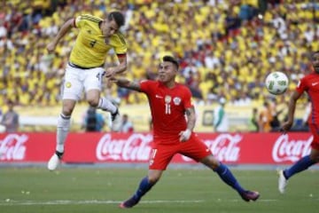 Colombia vs Chile en Barranquilla.