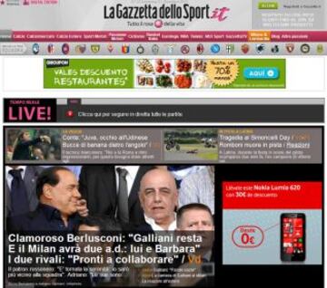 Las portadas de la prensa extranjera