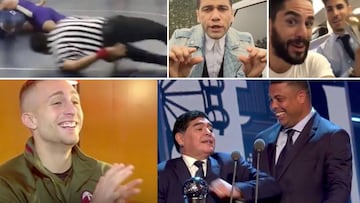 Los momentazos cómicos de 2017: Maradona, Isco, Alves, el Deulofeu más flamenco...