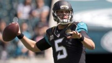 El quarterback de los Jaguars, Blake Bortles, será uno de los jugadores a seguir en la próxima temporada de la NFL.