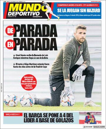 "Con la vieja guardia"... las portadas deportivas de hoy