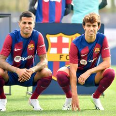 Barcelona president Joan Laporta says the club are going to keep João Félix and João Cancelo