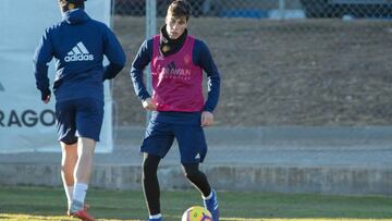 24/01/19 REAL ZARAGOZA ENTRENAMIENTO SORO